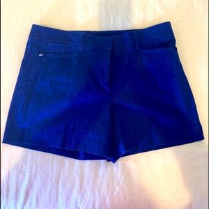 Royal blue White House Black Market shorts, size 12